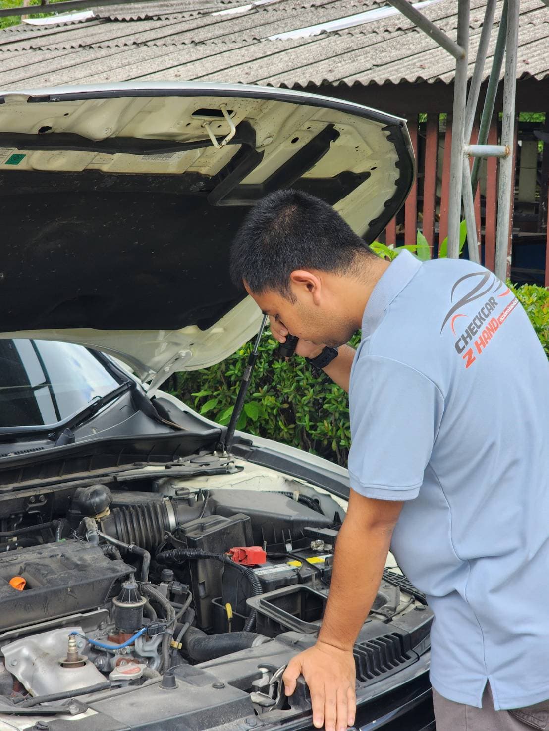 ผลงานตรวจรถมือสอง Checkcar2hand - การตรวจสอบโครงสร้างรถ