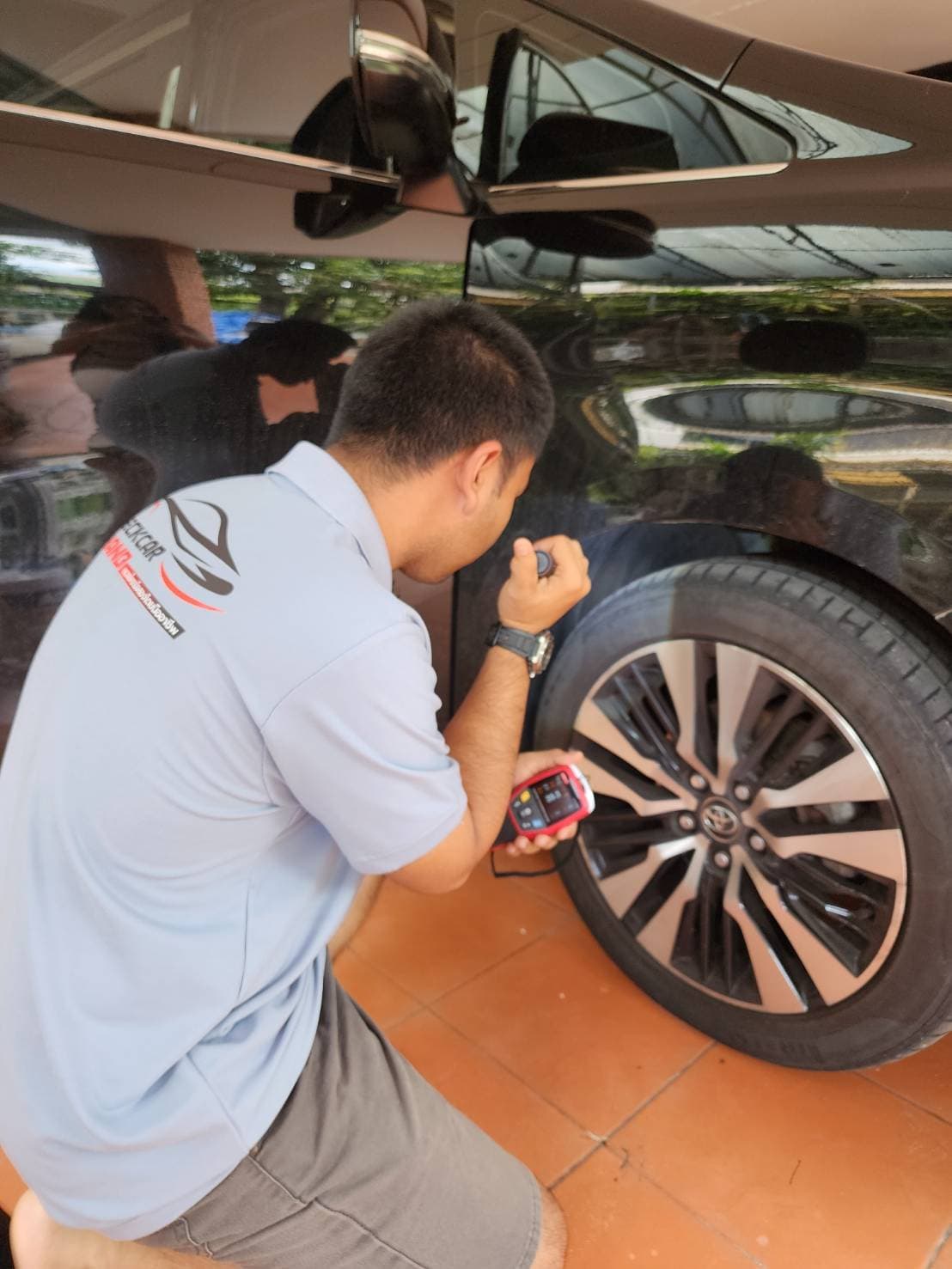 ผลงานตรวจรถมือสอง Checkcar2hand - การตรวจสอบระบบไฟฟ้า